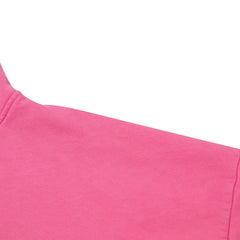 DREW HOUSE Hoodie Textured pink pure cotton