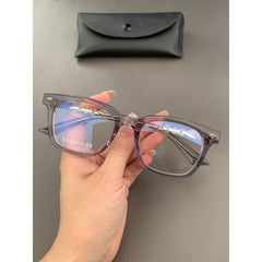 CHH Chrome Hearts Glasses Silver Versatile Myopia Eyeglasses Frame