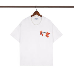 OFF WHITE T SHIRTS High-quality pure cotton high-street style