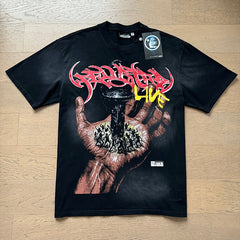 Hellstar T shirts High-street style, pure cotton, loose fit