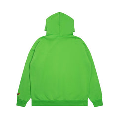 DREW HOUSE Hoodie Green-hued pure cotton with a textured feel