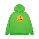 DREW HOUSE Hoodie Green-hued pure cotton with a textured feel