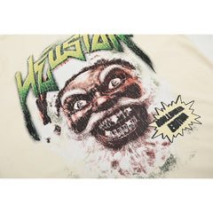Hellstar T-shirt Direct Printing Pattern High-quality pure cotton high-street clothing