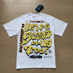Hellstar T Shirts Retro style high street trend High-quality pure cotton high-street clothing