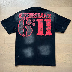 HellstarT Shirts Washed Aging Process High-quality pure cotton high-street clothing