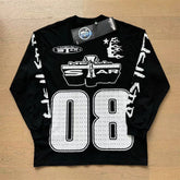 Hellstar Long Sleeve Shirts High-quality pure cotton high-street clothing