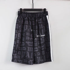 Palm Angels Shorts Striped street sportswear