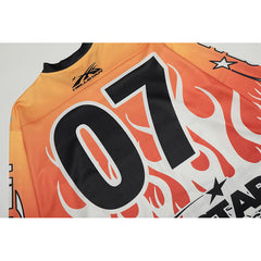 Hellstar Long Sleeve Shirts Hip-hop loose oversize High-quality pure cotton high-street clothing