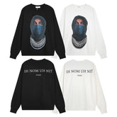 IH NOM UH NIT Crew neck sweatshirt High-quality pure cotton streetwear style