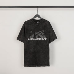 Hellstar T-Shirt Summer Top Short Sleeve T-Shirt High-quality pure cotton high-street clothing