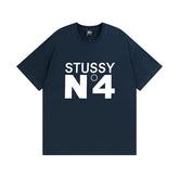 Stussy T Shirts Casual Loose Couple T Shirts