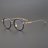 CHH Chrome Hearts Glasses Handmade Titanium Round Frame