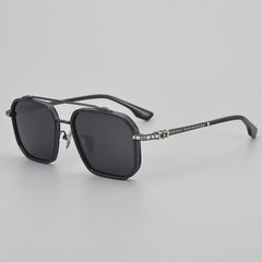Chrome Hearts Sunglasses Pure Titanium Fashion Aviator Sunglasses