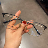 CHH Chrome Hearts Glasses Ultra Light Pure Titanium Business Myopia Glasses Frame