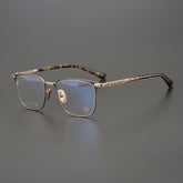 CHH Chrome Hearts Glasses Refined Pure Titanium Ultra Light Retro Box Business Eye Myopia Mirror Frame