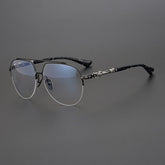 CHH Chrome Hearts Glasses Versatile Large Frame Pure Titanium Myopia Glasses Frame