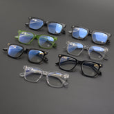 CHH Chrome Hearts Glasses Retro-style Black-rimmed Glasses