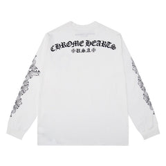 CHH Heart Long Sleeve Shirt Unisex Fashion Loose Long Sleeve Shirt