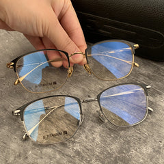 CHH Chrome Hearts Glasses Pure Titanium Ultra Light Retro Fashion Personality Glasses Frame