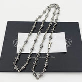 CHH Chrome heart Cross Necklace Cross Necklace Winter Men's and Women's Long