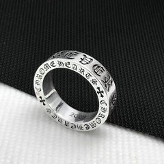 CHH Chrome heart Cross Ring