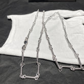 CHH Chrome heart Cross Necklace Simple Men and Women
