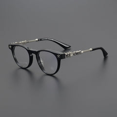 CHH Chrome Hearts Glasses Pure Titanium Ultra Light Myopia Anti-Blue Light Glasses Frame
