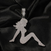 Jewelry Vintage Sexlady Pendant Necklace Spectrum St. Valentine's Jesus Pieces