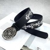 CHH Chrome Hearts belt with jeans y2k