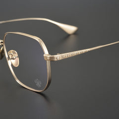 CHH Chrome Hearts Glasses Versatile pure titanium ultra-light myopia glasses frame