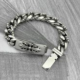 CHH Chrome heart Cross Bracelet Hip Hop Personality