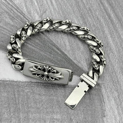CHH Chrome heart Cross Bracelet Hip Hop Personality