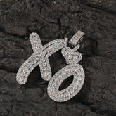 Jewelry Hip Hop Gummy Love XO Letter Pendant Men and Women Necklaces Word Up St. Valentine's Spectrum