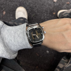 Men's watches y2k dynamic square digital display