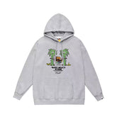 Bathing Ape Bape Hoodie Autumn/Winter Letter Print Loose Hoodie Pullover Ape Sweater