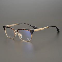 CHH Chrome Hearts Glasses Japanese handmade light luxury versatile ultra-light pure titanium glasses frame