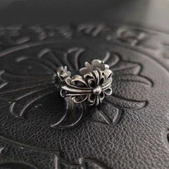 CHH Chrome heart Cross Ring Punk