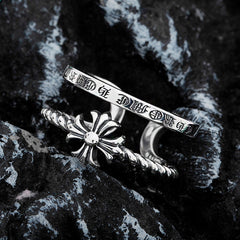 CHH Chrome heart Cross Ring