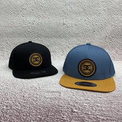DC Weaving Baseball Cap Fashion Men's and Women's Street Hip Hop Trendy Brand Hard Top Contrast Flat Edge Cap