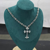 CHH Chrome heart Cross Necklace Vintage Cross Pendant
