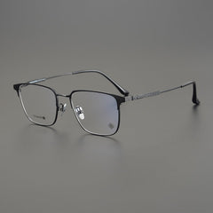 CHH Chrome Hearts Glasses Ultra Light Pure Titanium Half Frame