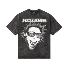Hellstar T Shirt Printed Loose Cotton High-quality pure cotton high-street clothing