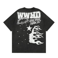 Hellstar T Shirt High-quality pure cotton high-street clothing
