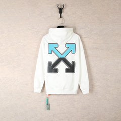 OW hoodie gradual change arrow hoodie