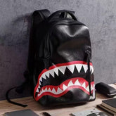 RIP ME OPEN Bag Shark teeth Shark backpack School bag for boys and girls Fashion large capacity Leisure travel trend
