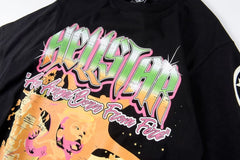 Hellstar T Shirt Hellstar studios Angle Tee ins High-quality pure cotton high-street clothing