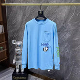 CHH Heart Long Sleeve Shirt Unisex Fashion Loose Long Sleeve Shirt