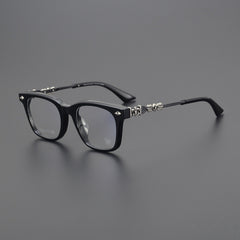 CHH Chrome Hearts Glasses Pure Titanium Temple Punk Wind Myopia Glasses Frame