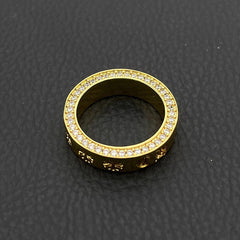 CHH Chrome heart Cross Ring Gothic