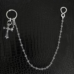 CHH Chrome heart Cross Necklace Vintage Cross Pant Chain Bag Chain
